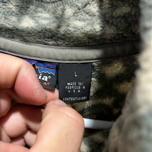 Vintage Patagonia Synchilla Fleece Pullover Snap T - Picture 4 of 6